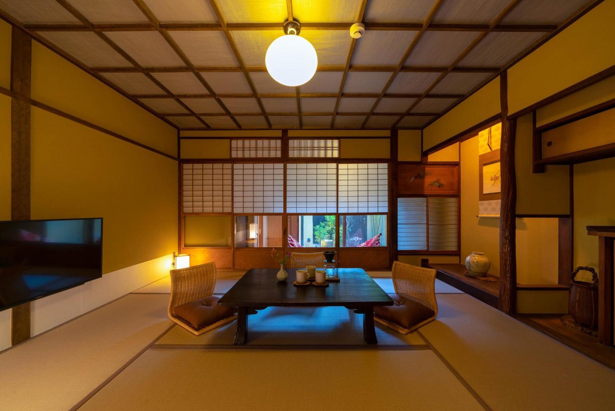 The Machiya Kamiumeya Hotell Kyoto Rom bilde