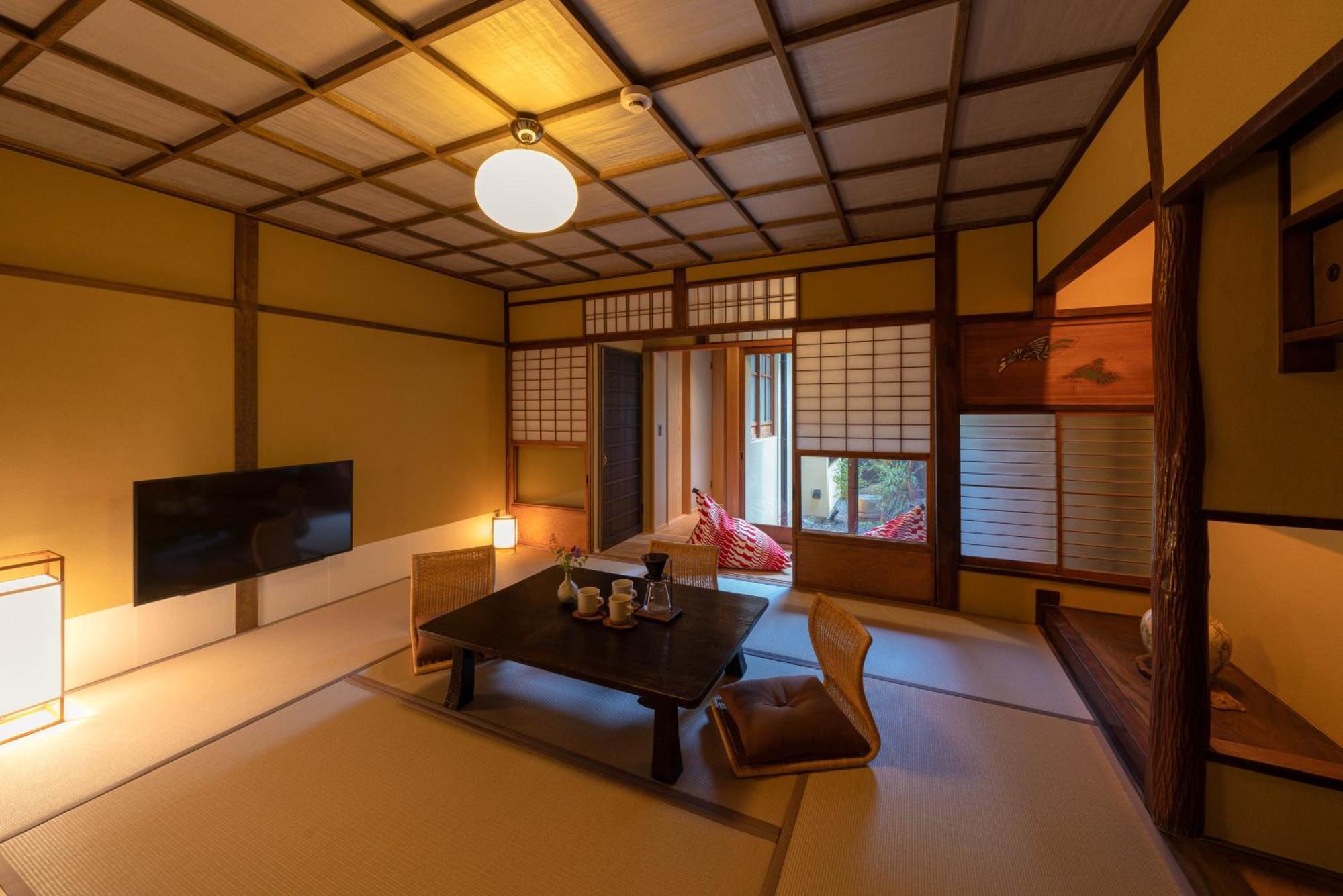 The Machiya Kamiumeya Hotell Kyoto Rom bilde