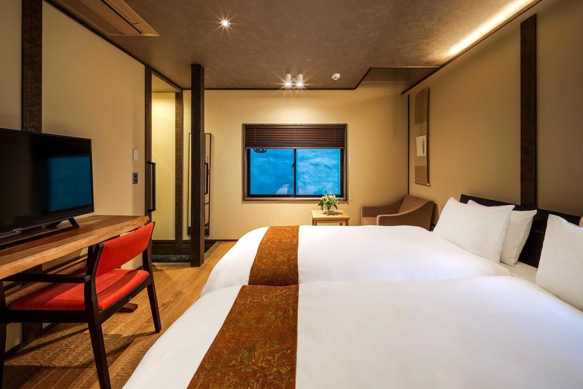 The Machiya Kamiumeya Hotell Kyoto Rom bilde