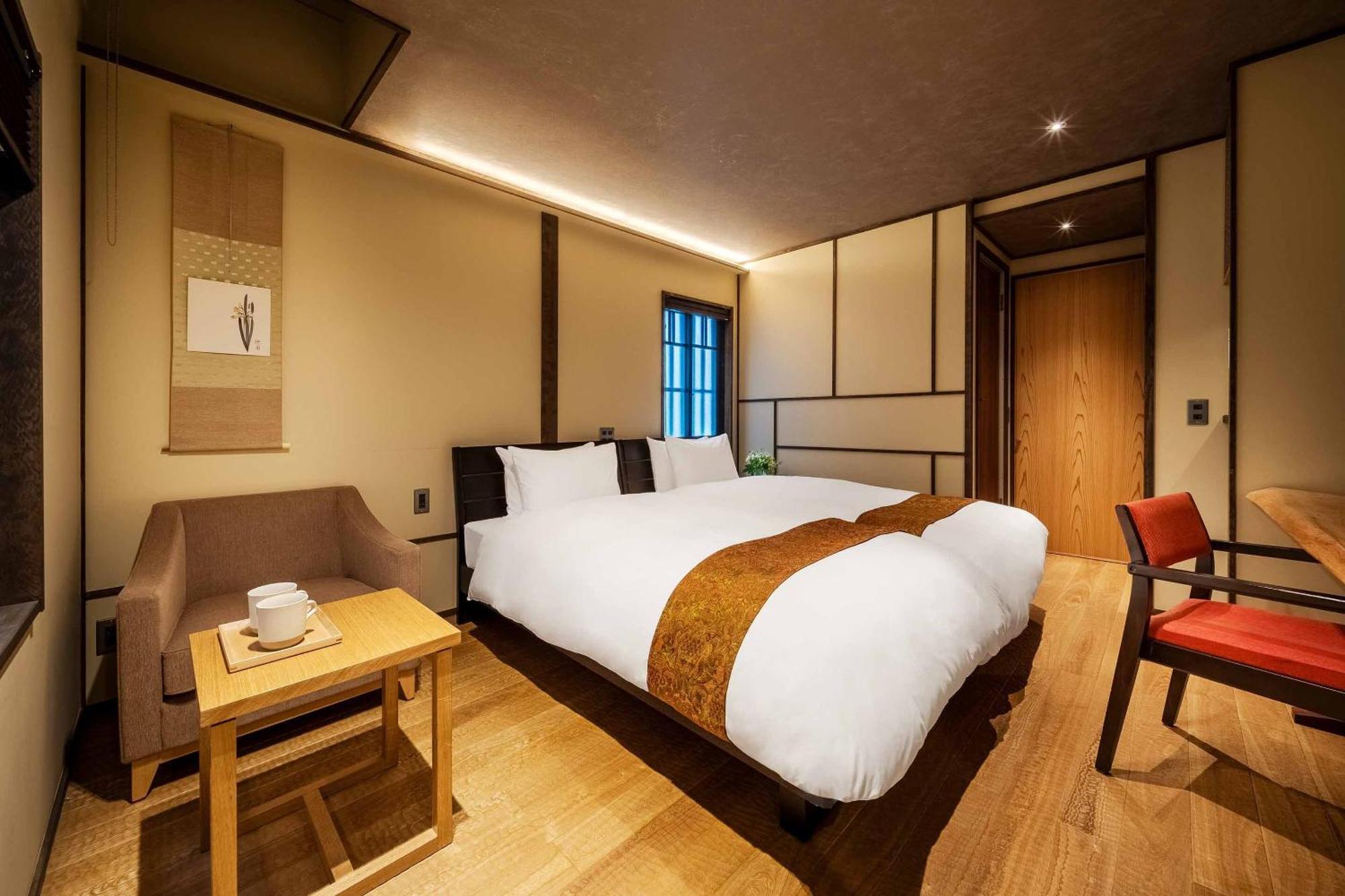 The Machiya Kamiumeya Hotell Kyoto Rom bilde